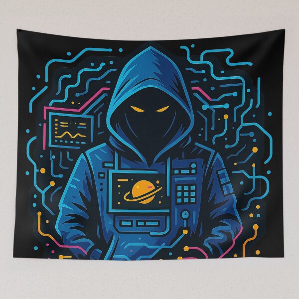 Item preview, Cyber Network Hacker designed and sold by EvokeInspire.