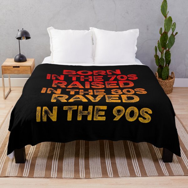 Item preview, Born in the 70s, Raised in the 80s, Raved in the 90s – Vintage Ravers for Music and Summer Lovers designed and sold by paulo silveira.