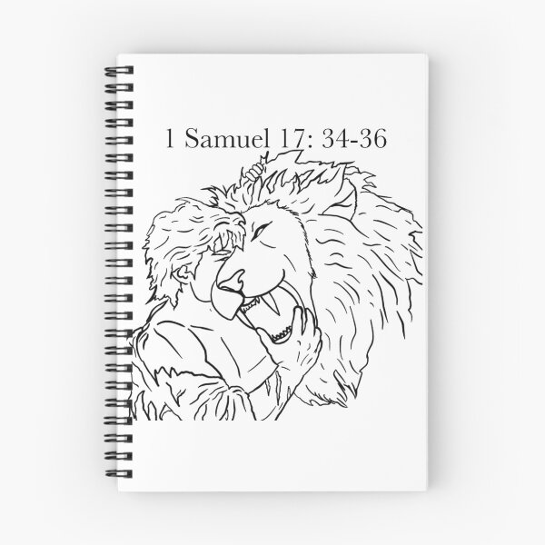 Item preview, David and the Lion (White) designed and sold by MassMovesMass.