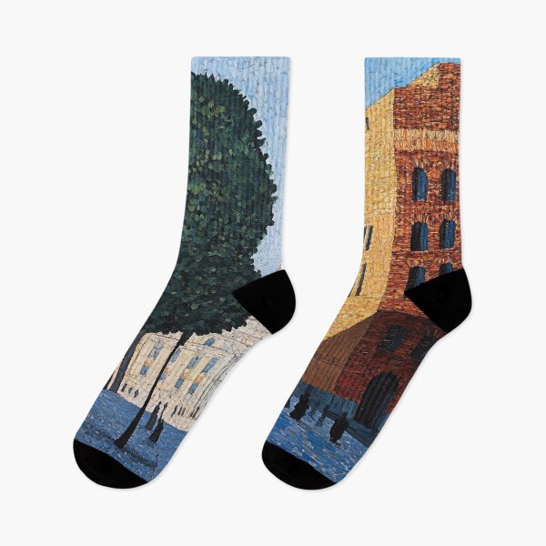 Item preview, Mexico City | Post-impressionist painting style designed and sold by ComicsFactory.