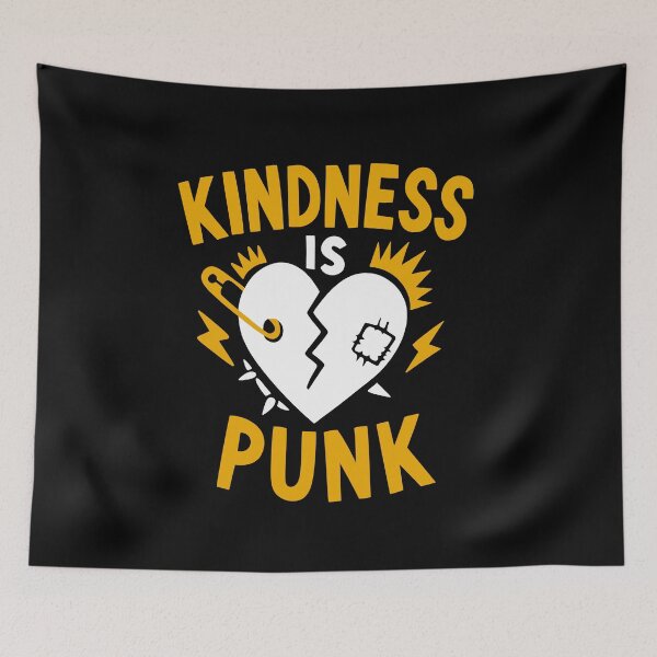 Item preview, Kindness Is Punk designed and sold by byebyesally.