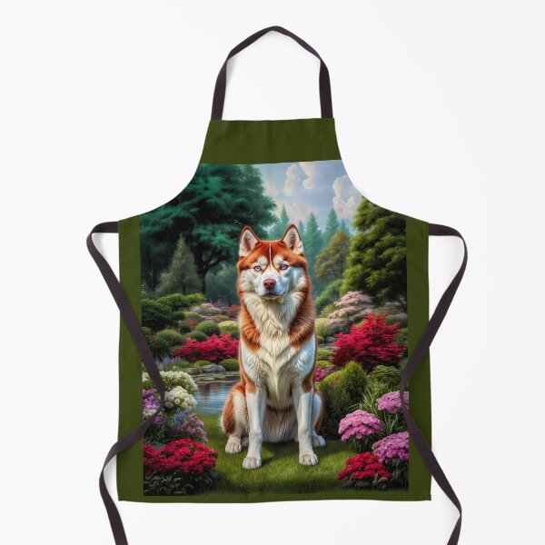 Item preview, Roxie Siberian Husky Dog Portrait Painting designed and sold by Heart and Soul Studio.