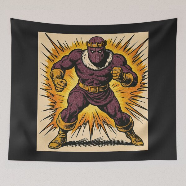 Item preview, Baron Zemo Retro Burst designed and sold by MindsInBloom.