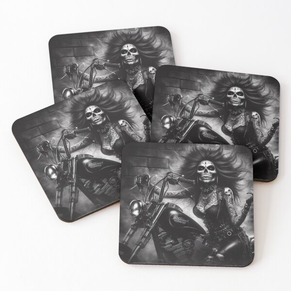 Item preview, Black Metal Biker Art designed and sold by TheDarkWardrobe.