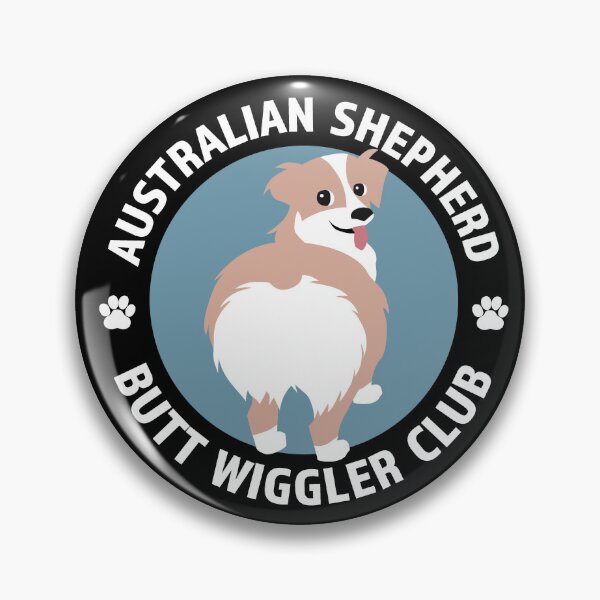 Item preview, Australian Shepherd Butt Wigglers Club (Blonde) designed and sold by tennifer.