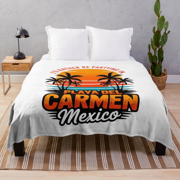 Item preview, Playa del Carmen – Summer Badge Style with “I’d Rather Be partying Play del Carmen, Mexico” designed and sold by paulo silveira.