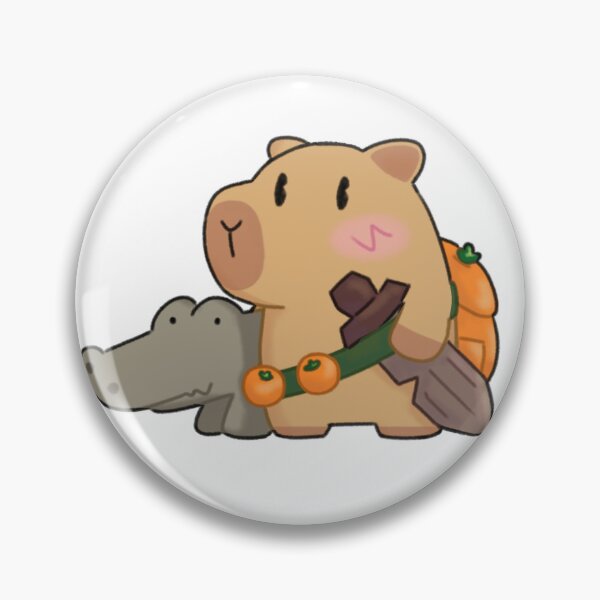 Item preview, Capybara Go Warrior designed and sold by fienzy.