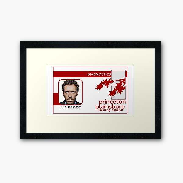 Item preview, Dr House ID Badge designed and sold by shitandpissworldtour.
