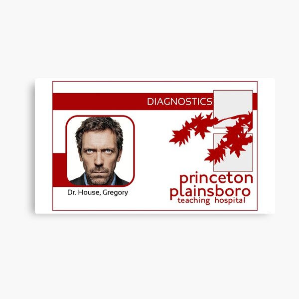 Item preview, Dr House ID Badge designed and sold by shitandpissworldtour.