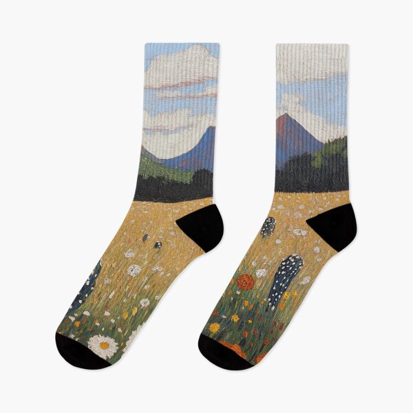 Item preview, Mexico landscape | Post-impressionist painting style designed and sold by ComicsFactory.