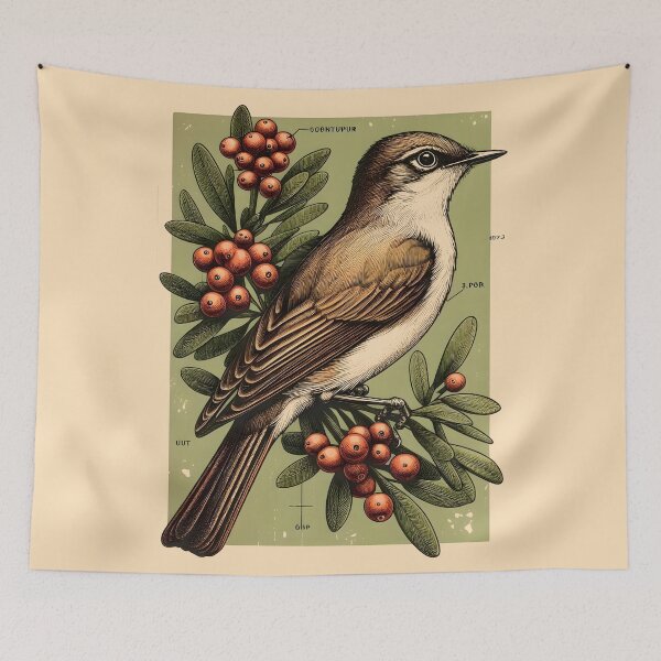 Item preview, Olive-sided Flycatcher 5 designed and sold by theAVIARY7.