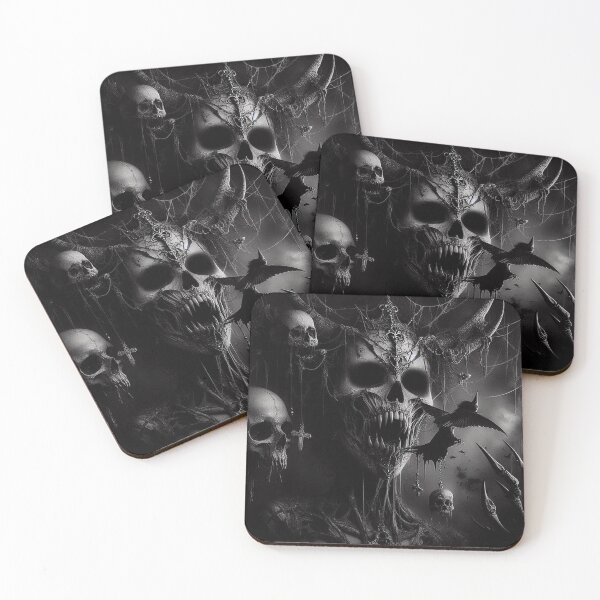 Item preview, Black Metal Rocker Art designed and sold by TheDarkWardrobe.