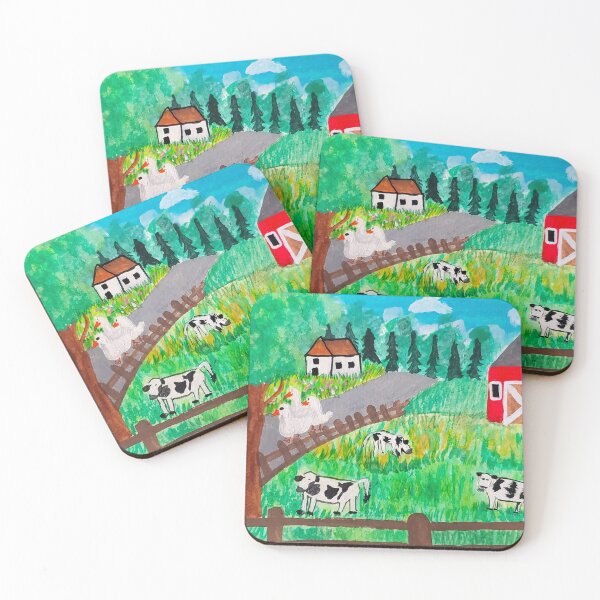 Item preview, Farm On the Hill  designed and sold by etherealwonders.