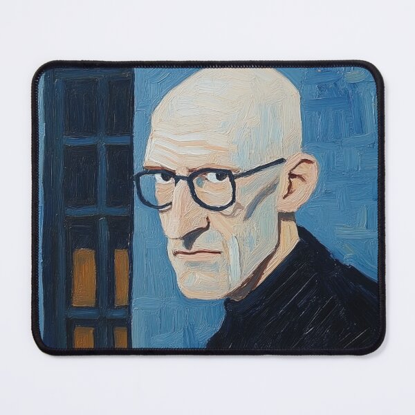 Item preview, Michel Foucault | Post-impressionist painting style designed and sold by ComicsFactory.