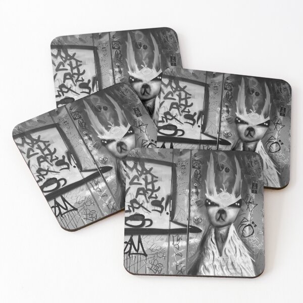 Item preview, Black and White Bar Graffiti Photography  designed and sold by REUP50mm.