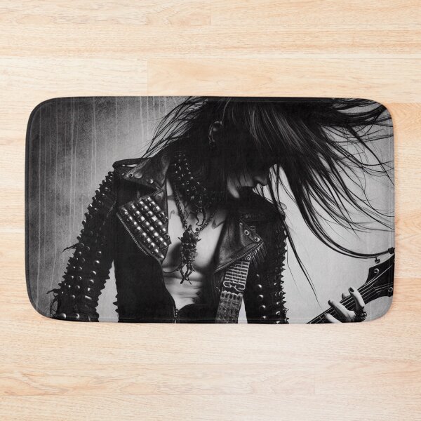 Item preview, Black Metal Rocker Art designed and sold by TheDarkWardrobe.