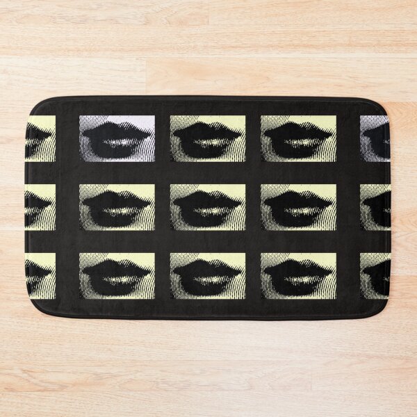 Item preview, Black and white lips designed and sold by MaPerle.