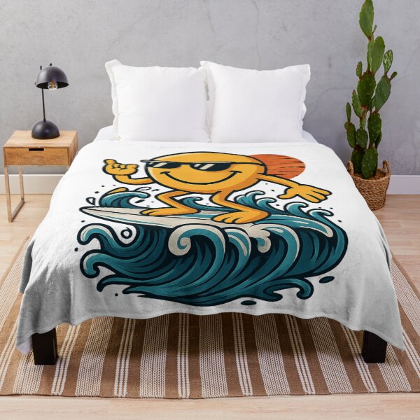 Item preview, Surfing sun on the waves designed and sold by PrismaticCraft.