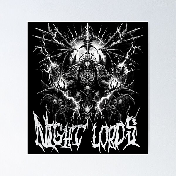 Item preview, The Night of the Lords - Black Metal v.4 designed and sold by RebusArts.