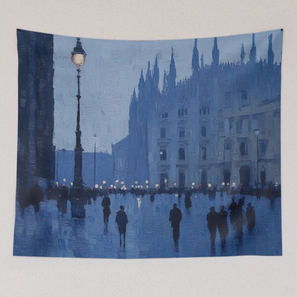 Item preview, Milan | Post-impressionist painting style designed and sold by ComicsFactory.