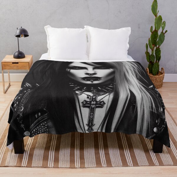 Item preview, Black Metal Rocker Art designed and sold by TheDarkWardrobe.