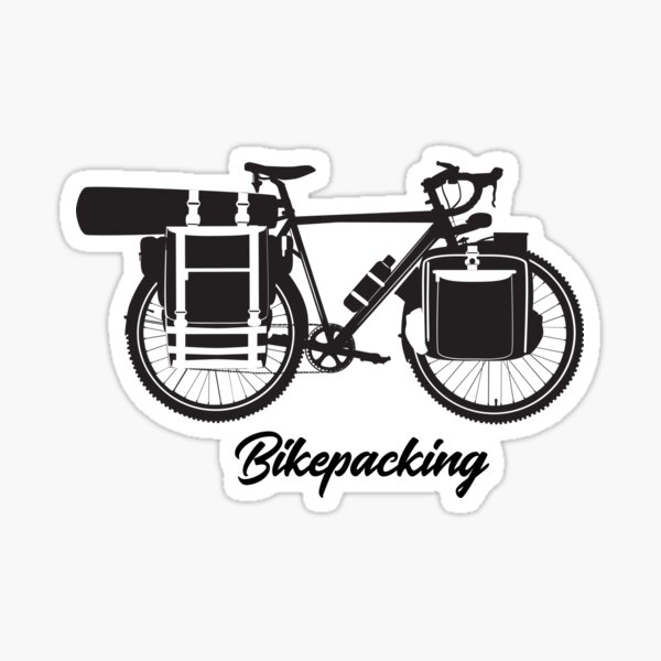 Item preview, Bike packing Life – Ride, Camp, Repeat | Adventure Cycling Design for Gravel Bikers, Nature Lovers & Touring Enthusiasts designed and sold by BMLprint ⭐⭐⭐⭐⭐.