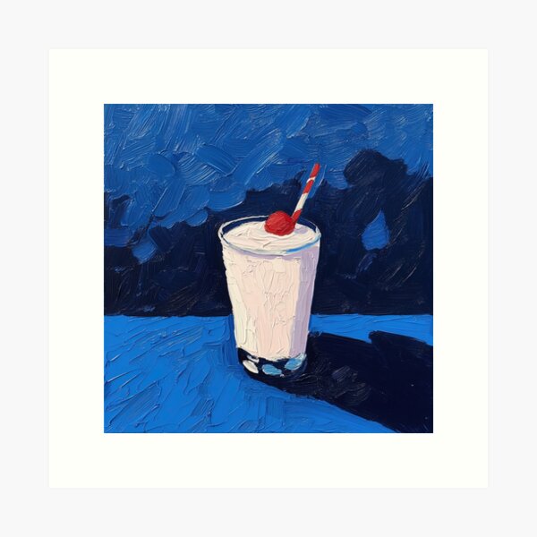 Item preview, Milkshake | Post-impressionist painting style designed and sold by ComicsFactory.