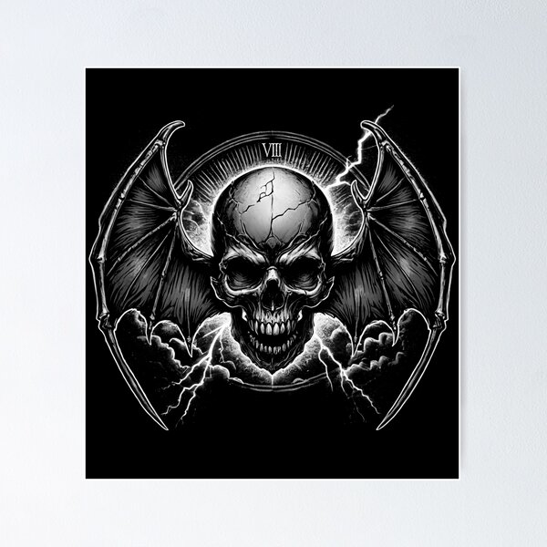 Item preview, Metal - Lords of the Night - Dark Shirt Version designed and sold by RebusArts.