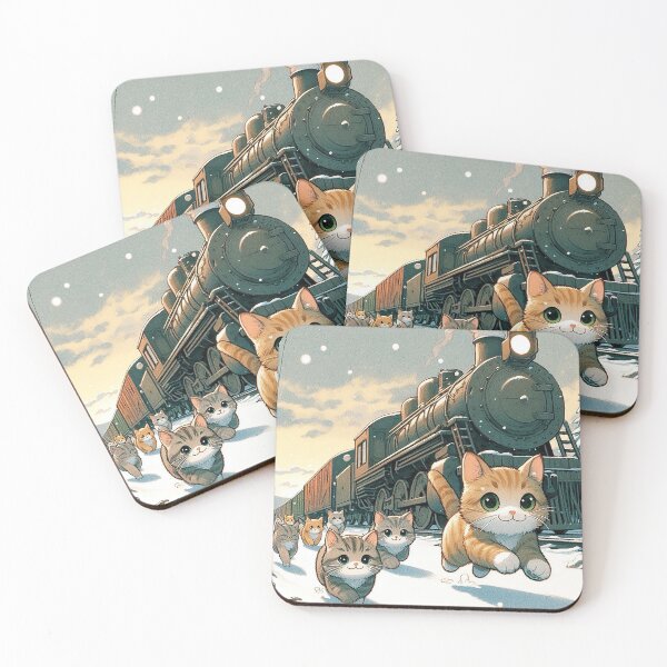 Item preview, Frosty Tracks and Fuzzy Tails designed and sold by nikkolaus.
