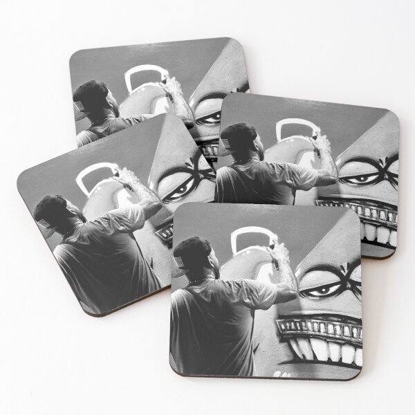 Item preview, Black and White Graffiti Artist Photography designed and sold by REUP50mm.