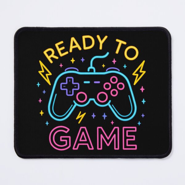 Item preview, Ready to Game – Neon Gamer Controller Design designed and sold by Design_Your_Day.