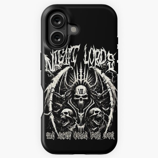 Vista previa del artículo con la obra «Los Señores de la Noche - Black Metal v.3», diseñado y vendido por RebusArts.