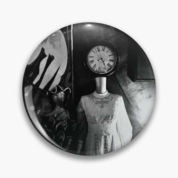 Item preview, Black and White Clock Woman Photography designed and sold by REUP50mm.