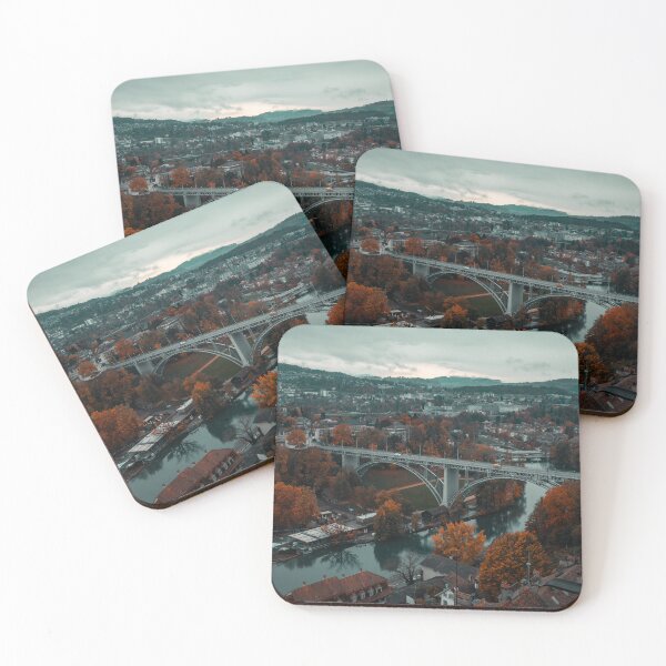 Item preview, Autumn Over Bern – View from the Old Town designed and sold by Akquired Taste.