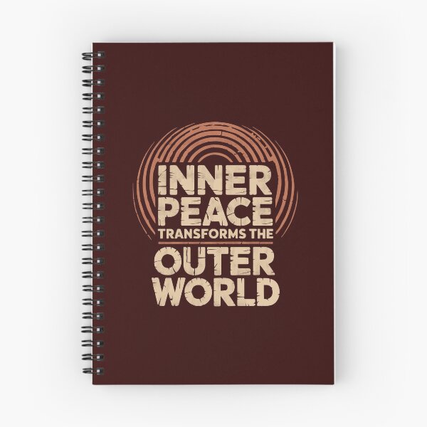 Item preview, Inner peace transforms the outer world designed and sold by La Maga.