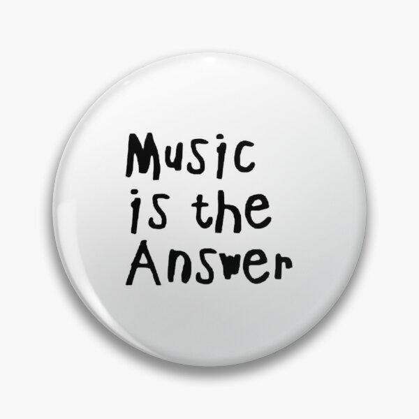 Item preview, Music is the answer designed and sold by ash's silly stickers.
