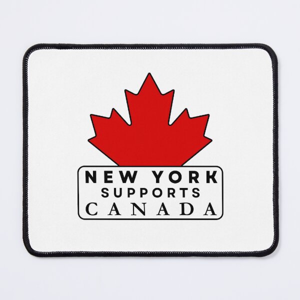 Item preview, NEW YORK SUPPORTS CANADA designed and sold by fetch-it-studio.
