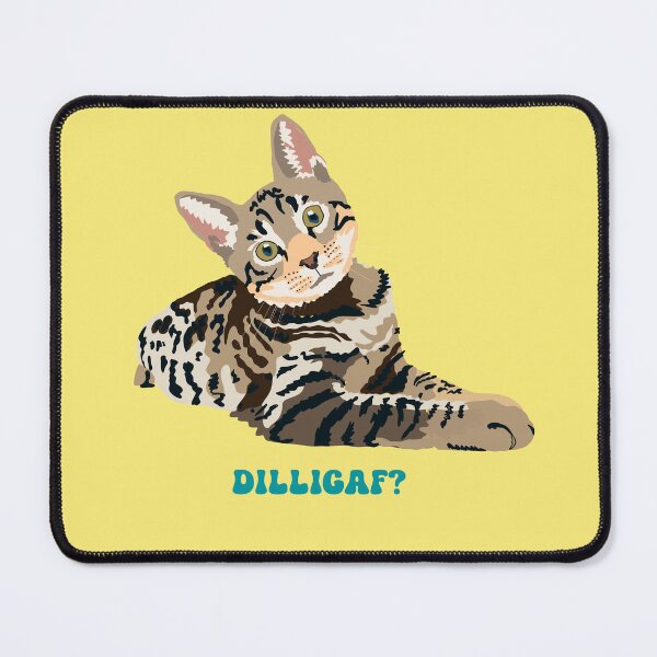 Item preview, Dilligaf cat designed and sold by Jmablesonart.
