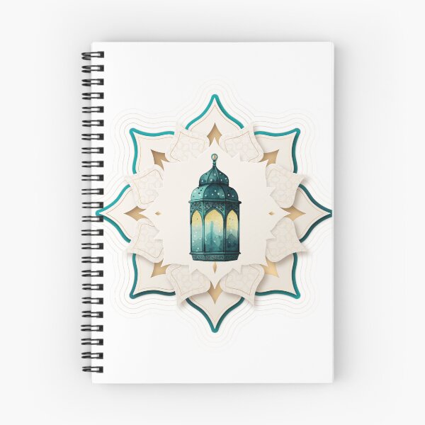 Item preview, the glow of a traditional lantern with the elegance of intricate Islamic pattern designed and sold by Islamic vibes studio.