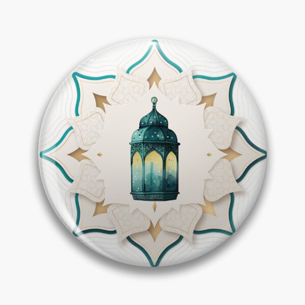 Item preview, the glow of a traditional lantern with the elegance of intricate Islamic pattern designed and sold by Islamic vibes studio.