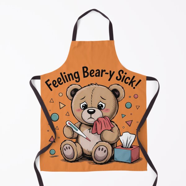 Item preview, Teddy And His Big Cold Feeling Bear-y Sick! designed and sold by SurrealArtSzysz.