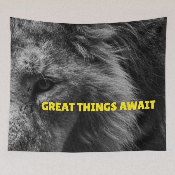 Item preview, Great Things Await designed and sold by Pixel Perfection.