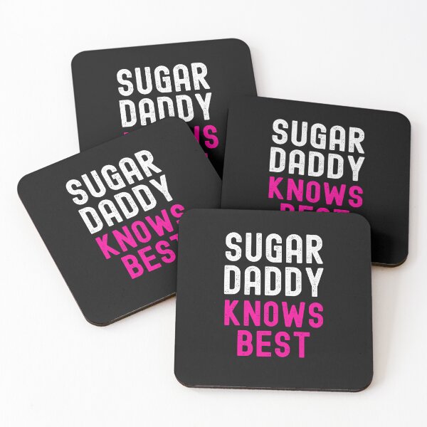 Item preview, Sugar Daddy Knows Best Cute Submissive Saying designed and sold by SharpThreadZ.