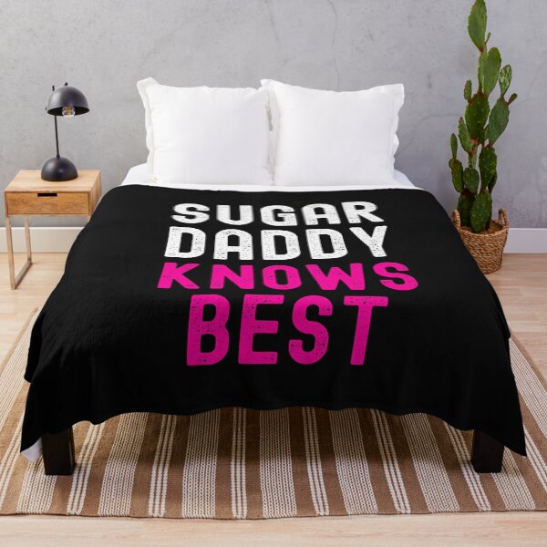 Item preview, Sugar Daddy Knows Best Cute Submissive Saying designed and sold by SharpThreadZ.