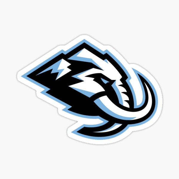 Artikel-Vorschau von UTAH Mammoth Hockey-Aufkleber, nur Logo, designt und verkauft von GKDRPWholesale.