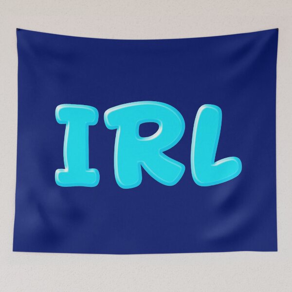 Item preview, IRL in Ice Blue designed and sold by Memes N Lore .