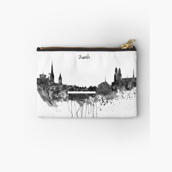 Item preview, Zurich Skyline Silhouette designed and sold by caracatita75.