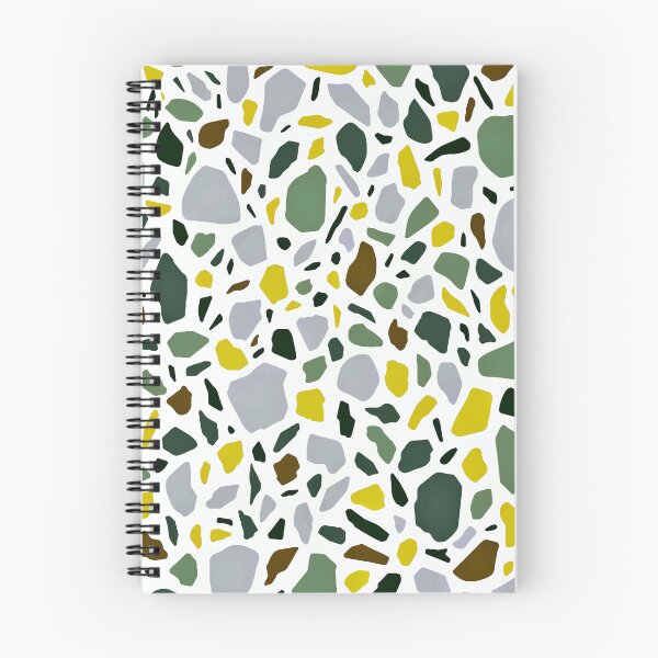 Item preview, Terrazzo Pattern In Mustard, Green, And Soft Gray designed and sold by DEC02.