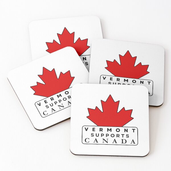 Item preview, VERMONT SUPPORTS CANADA designed and sold by fetch-it-studio.