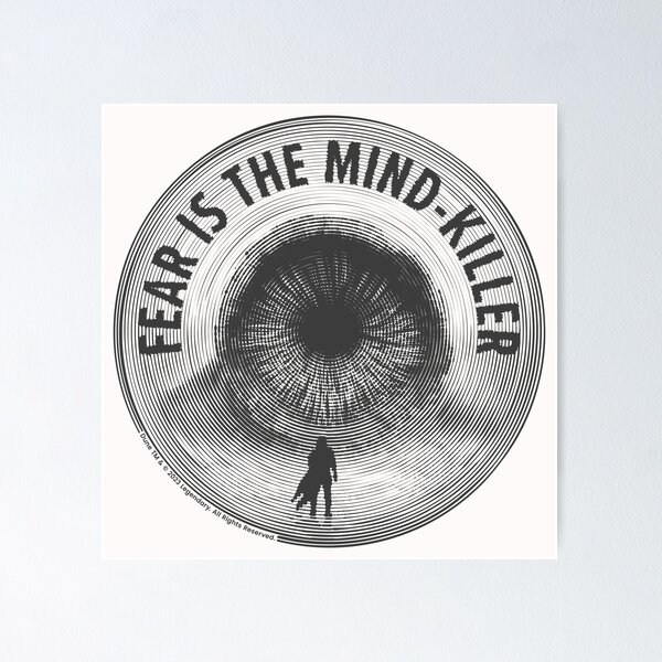 Item preview, Dune, the sandworm. Fear is the mind-killer designed and sold by memendesign.